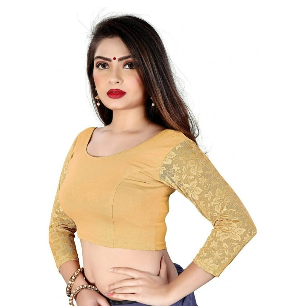 Classy Cotton Lycra Readymade Blouse