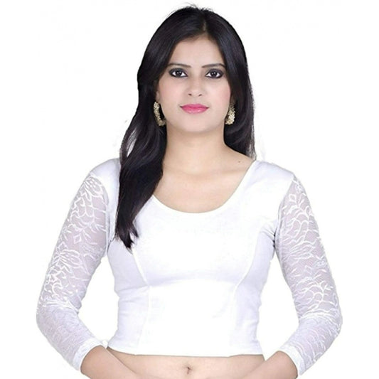 Classy Cotton Lycra Readymade Blouse