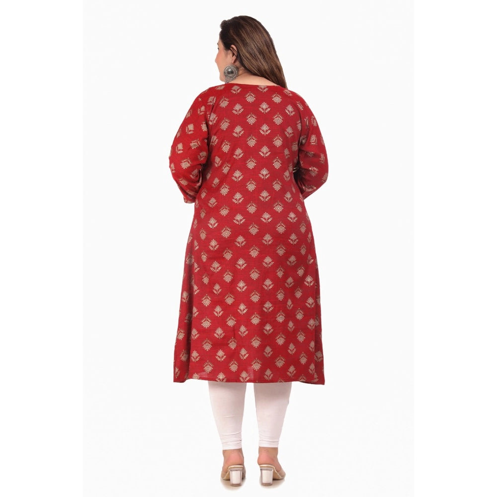 Beautiful Office wear Floral Printed Capsule A Line Kurti