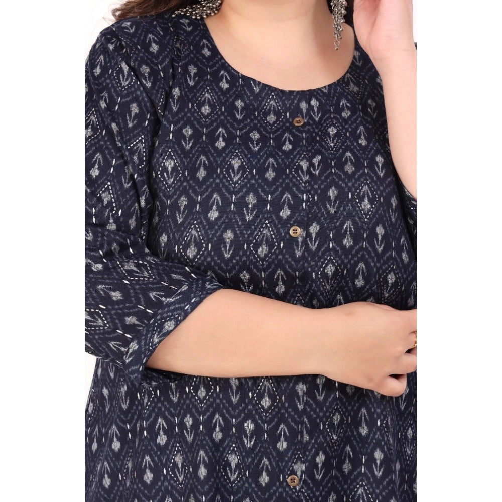 Beautiful Office wear Floral Printed Capsule A Line Kurti