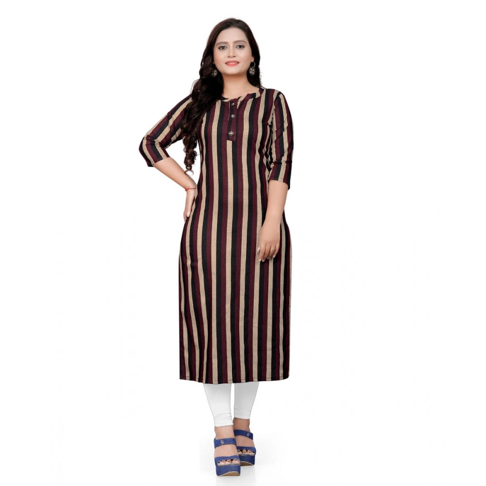 Stylish Cotton Printed Straight Kurti