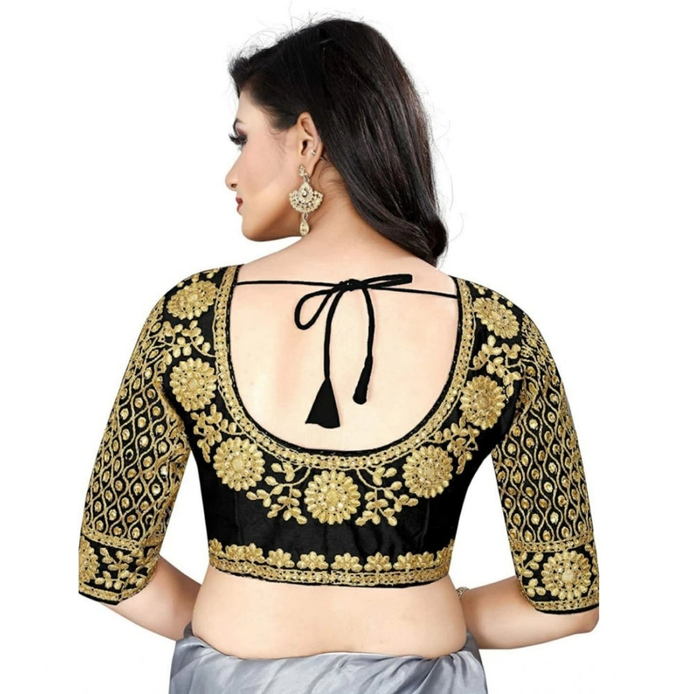 Stunning Half Sleeve Ultra satin Readymade Blouse