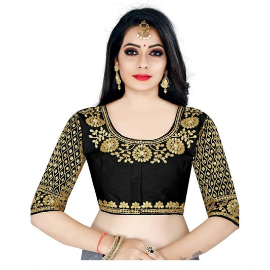 Stunning Half Sleeve Ultra satin Readymade Blouse