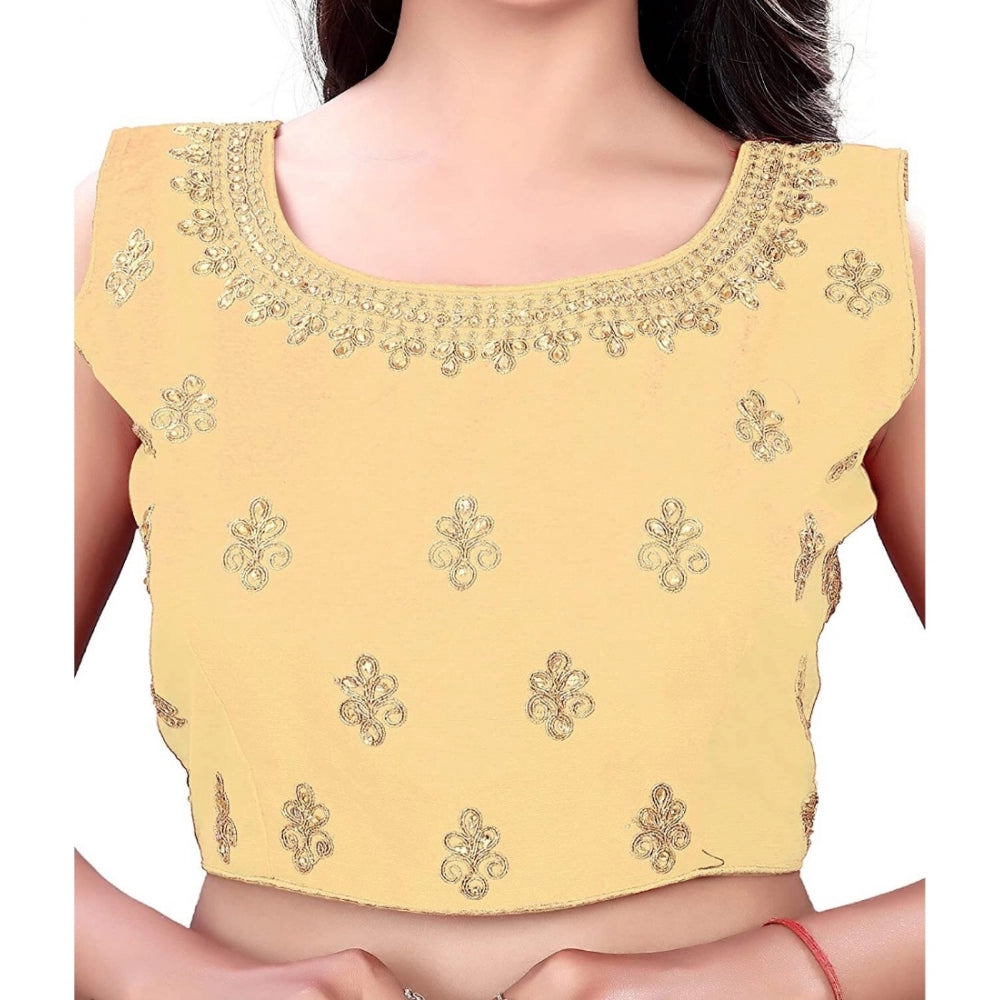 Stylish Sleeveless Phantom Readymade Blouse