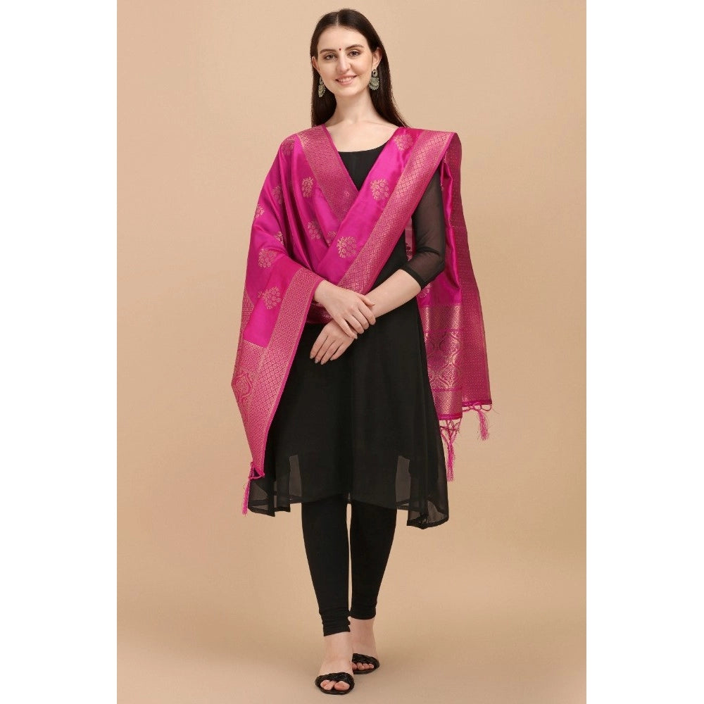 Sensational Women's Silk Pure Zari weaving Duppatta