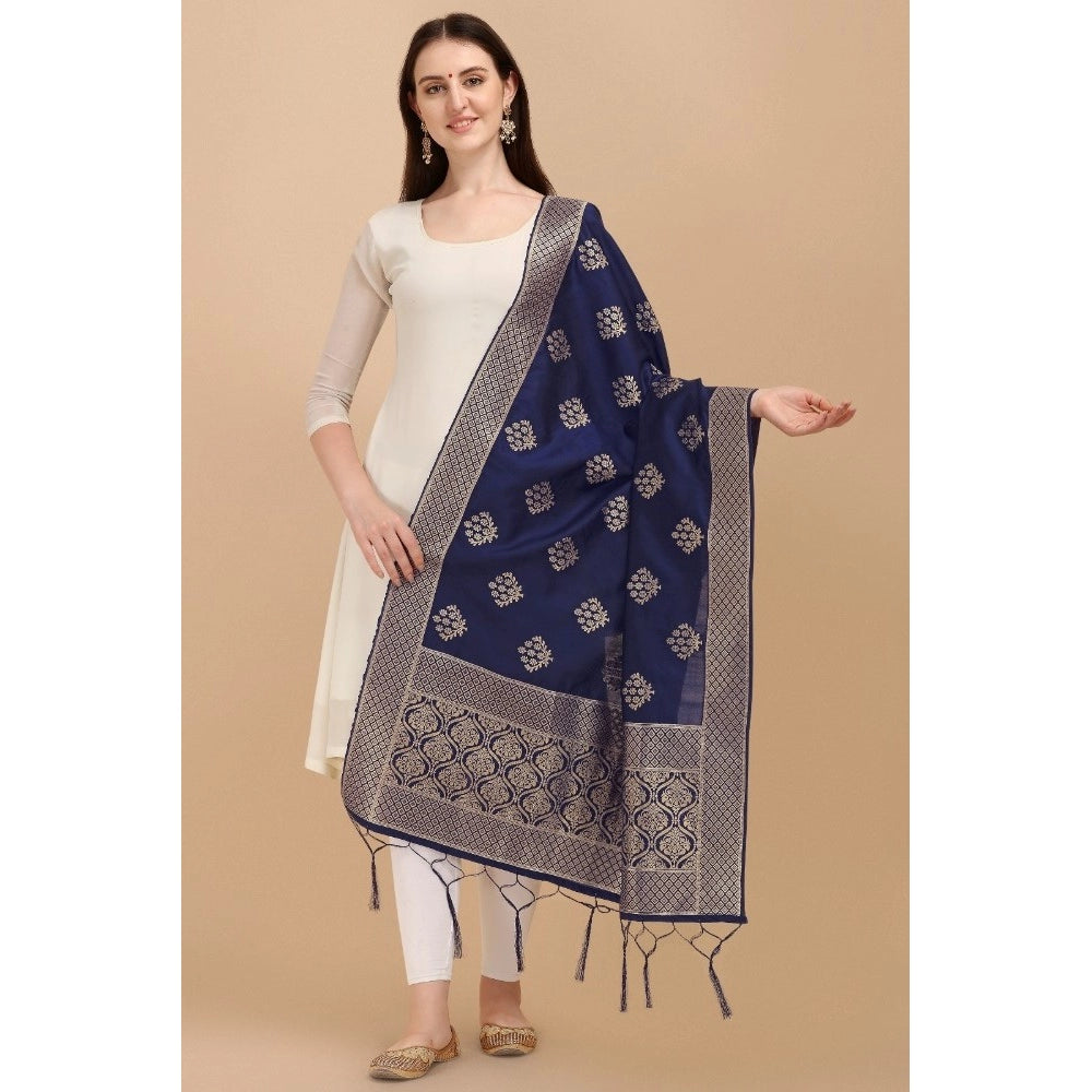 Stylish Women's Silk Pure Zari weaving Duppatta