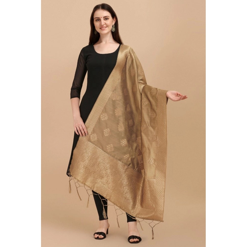 Adorable Women's Silk Pure Zari weaving Duppatta