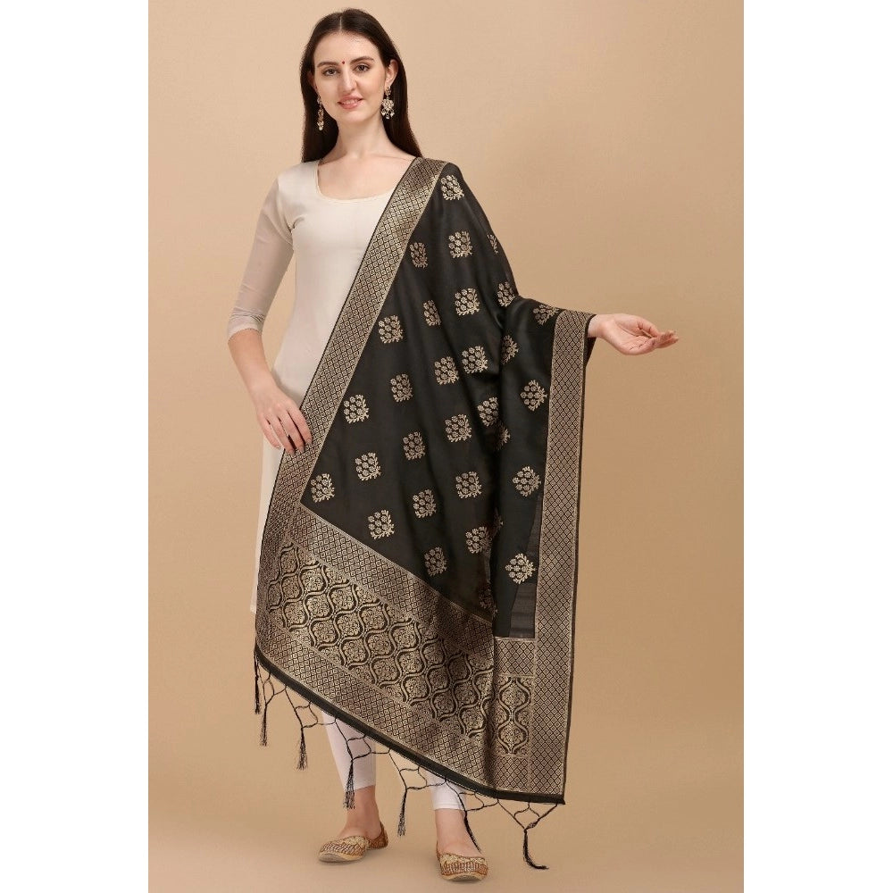 Adorable Women's Silk Pure Zari weaving Duppatta