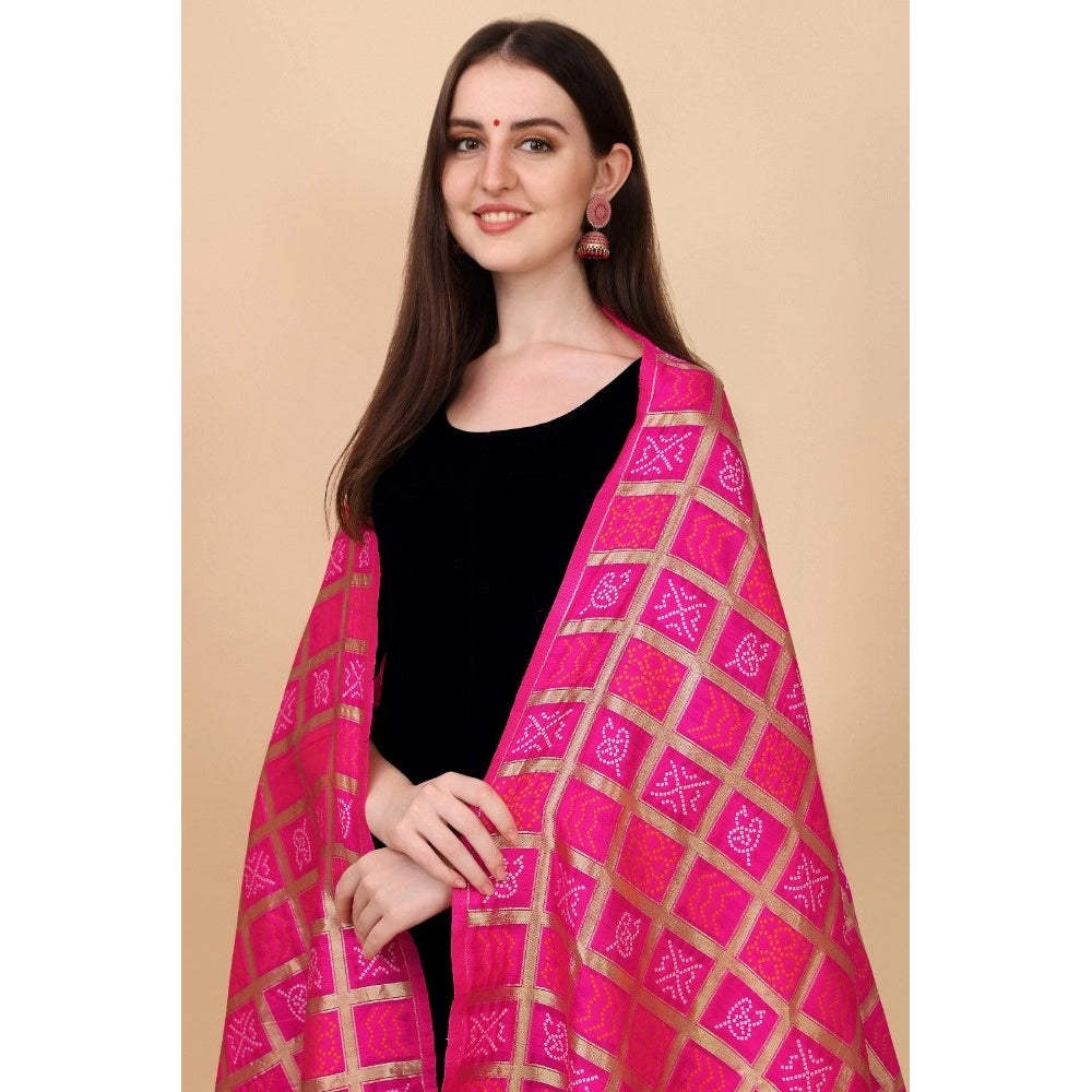 Adorable Women's Silk Pure weaving Work Duppatta