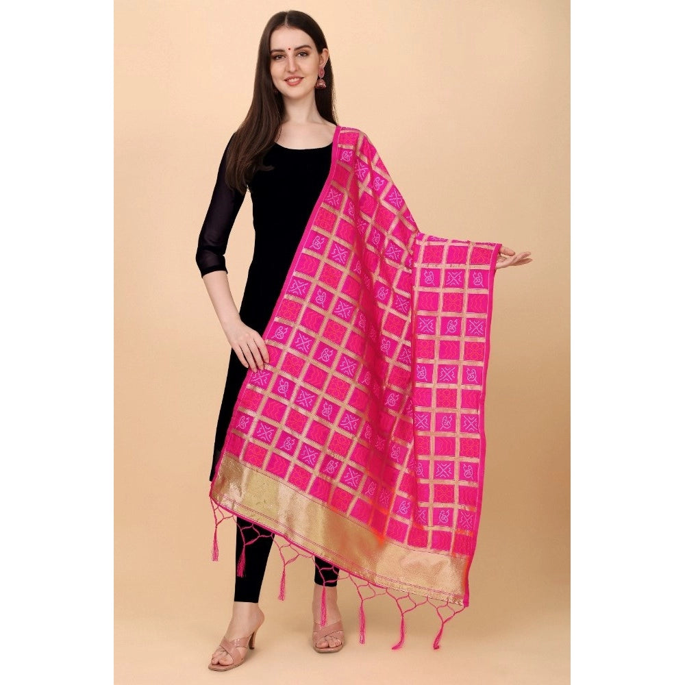 Adorable Women's Silk Pure weaving Work Duppatta