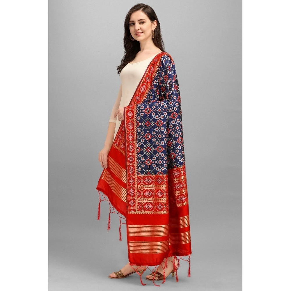 Pretty Women's Silk Pure weaving Work Duppatta