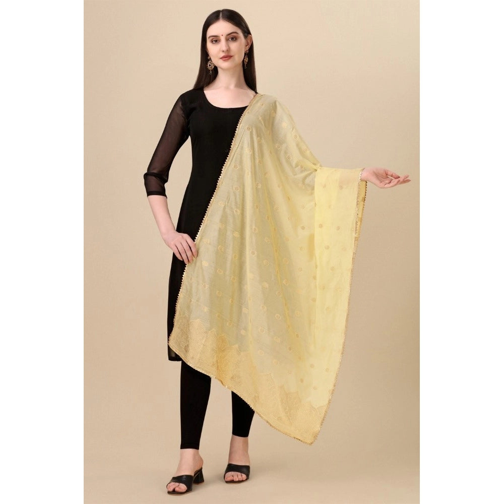 Adorable Women's Silk Pure Zari weaving Duppatta