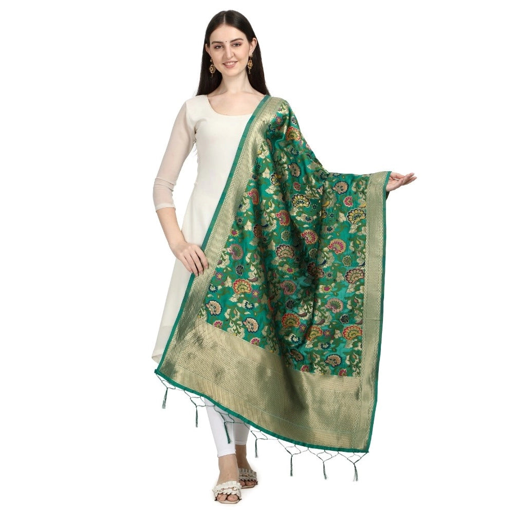 Stylish Women's Silk Pure Zari weaving Duppatta