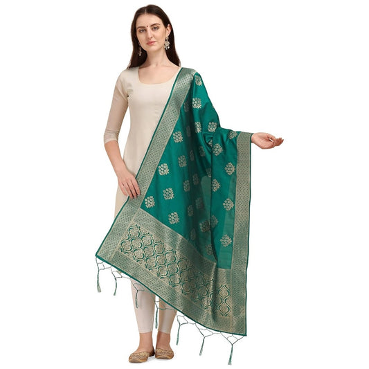 Stylish Women's Silk Pure Zari weaving Duppatta