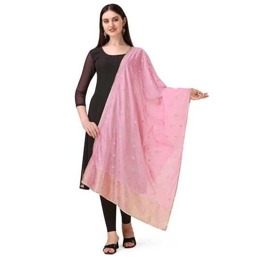 Stylish Women's Silk Pure Zari weaving Duppatta