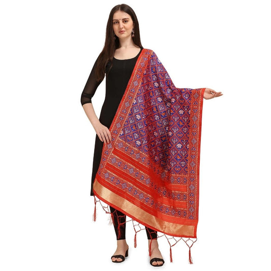 Sensational Women's Silk Pure Zari weaving Duppatta