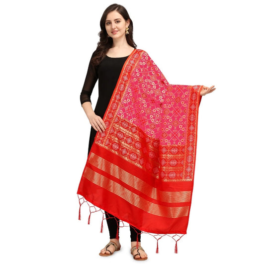 Adorable Women's Silk Pure weaving Work Duppatta