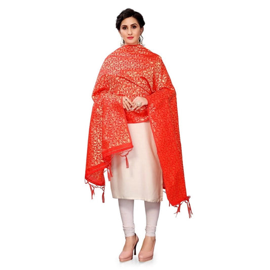 Adorable Women's Silk Pure weaving Work Duppatta