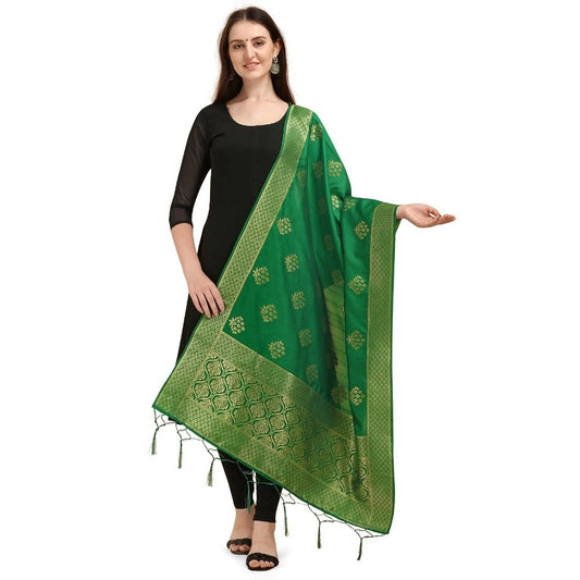 Stylish Women's Silk Pure Zari weaving Duppatta