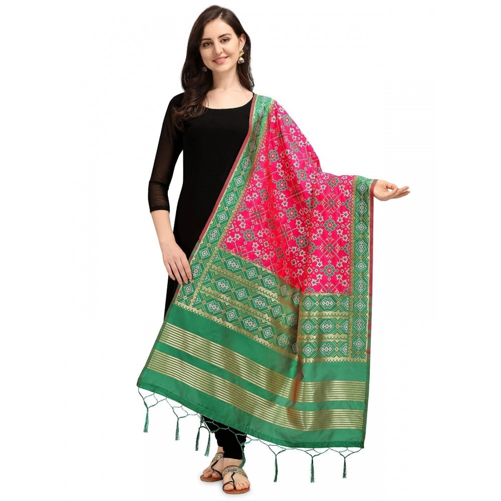 Adorable Women's Silk Pure weaving Work Duppatta