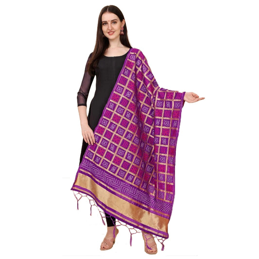 Adorable Women's Silk Pure weaving Work Duppatta