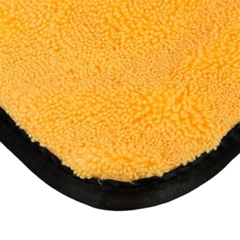 Stylish Microfiber Cloth Yellow And Black