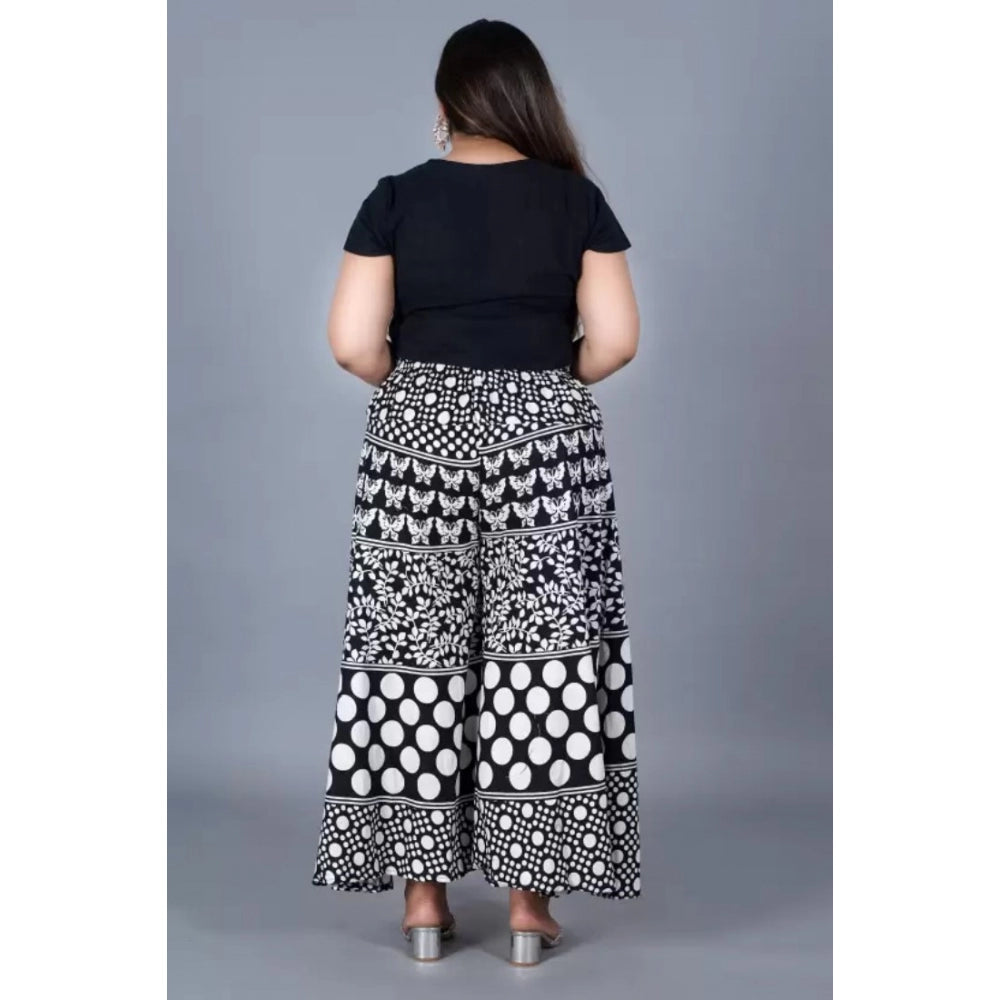 Alluring Cotton Printed Elastic Palazzo Pant