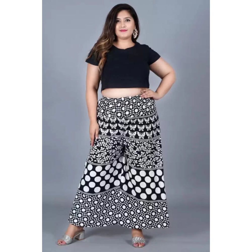 Alluring Cotton Printed Elastic Palazzo Pant