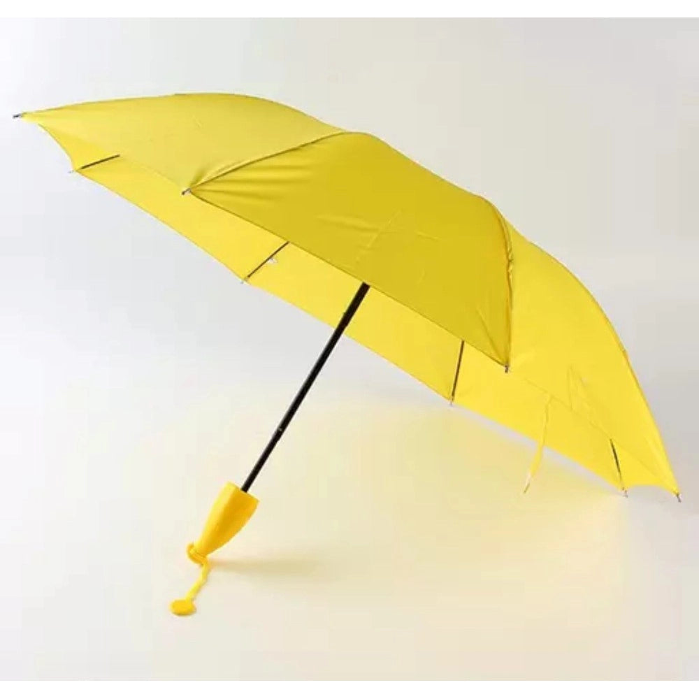 Voguish Stylish Banana Shaped Mini Foldable Umbrella