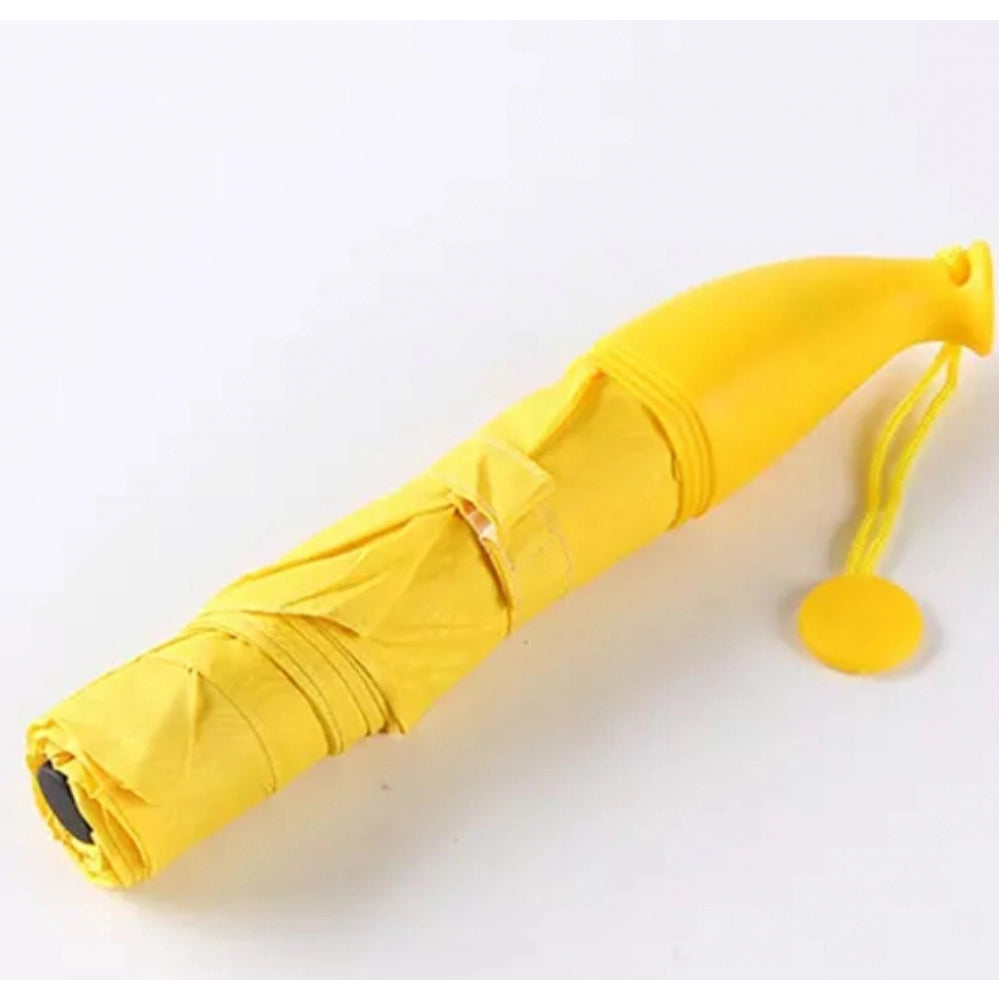 Voguish Stylish Banana Shaped Mini Foldable Umbrella