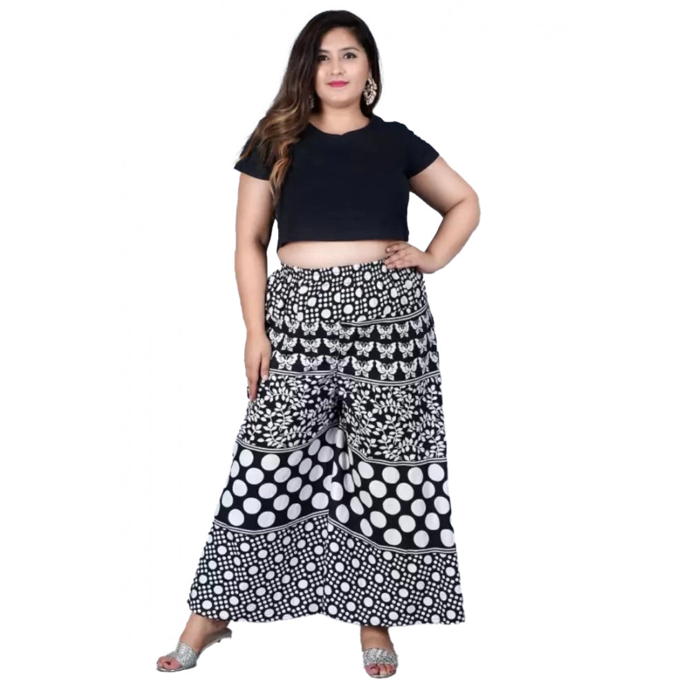 Alluring Cotton Printed Elastic Palazzo Pant