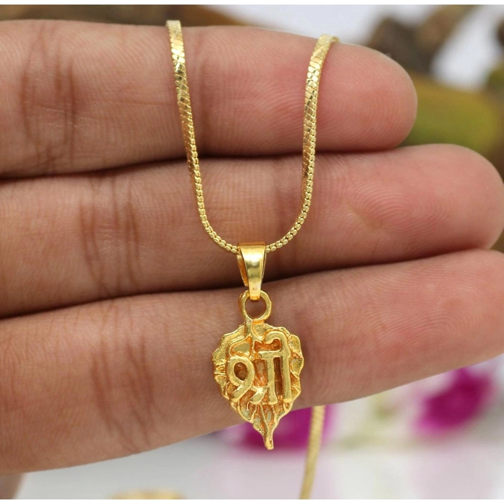 Astonishing Gold Color Temple Locket 