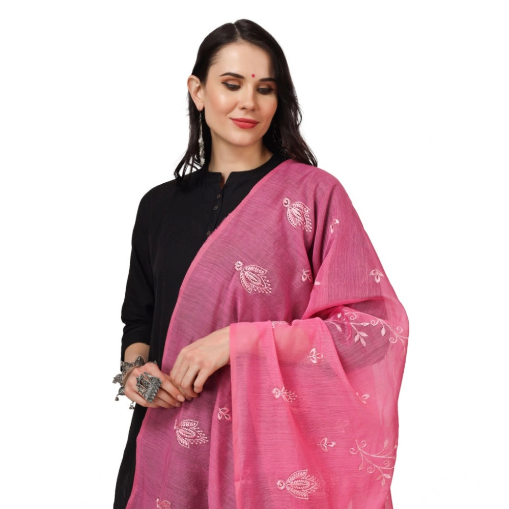 Stunning Women's Cotton Embroidered Dupatta