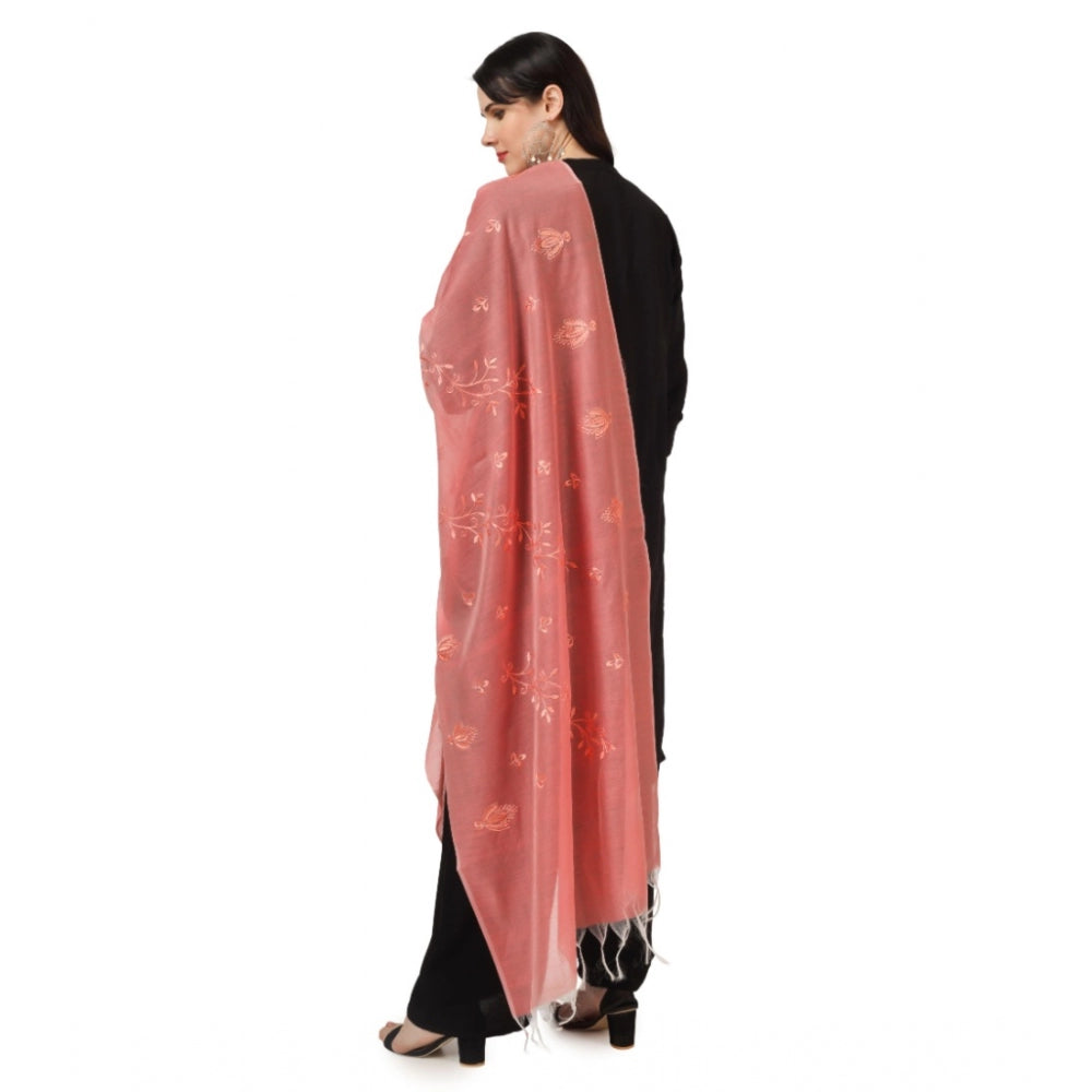 Stunning Women's Cotton Embroidered Dupatta