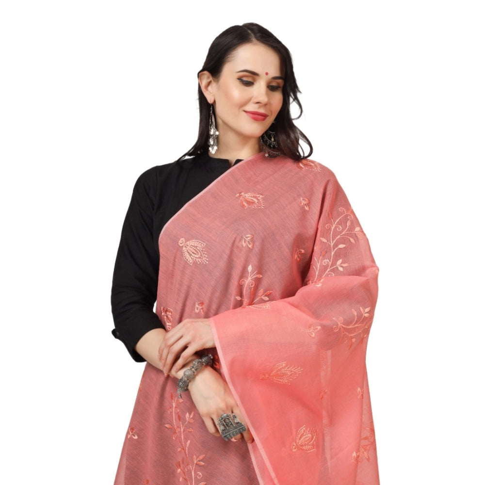 Stunning Women's Cotton Embroidered Dupatta