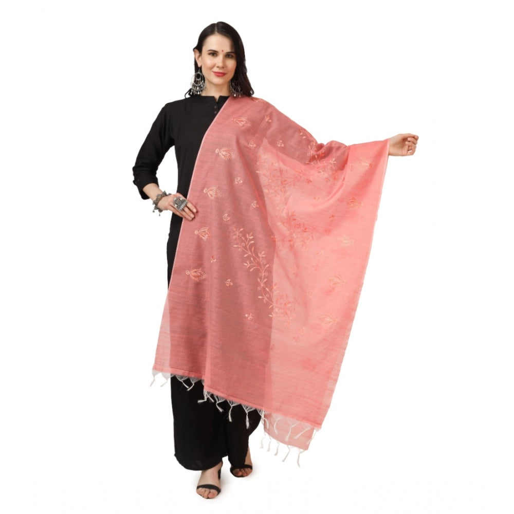 Stunning Women's Cotton Embroidered Dupatta