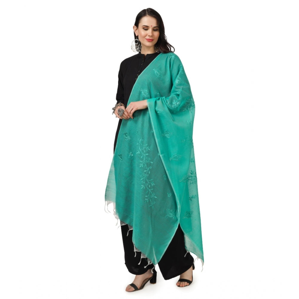 Stunning Women's Cotton Embroidered Dupatta