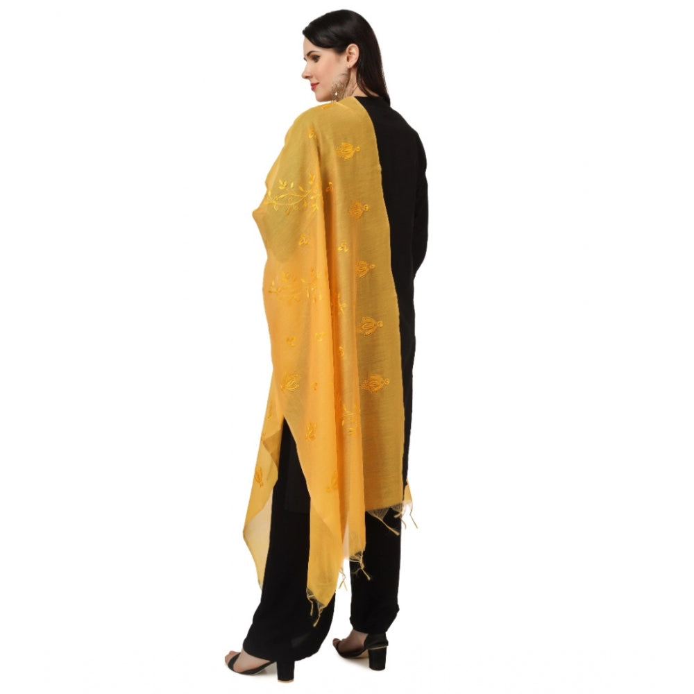 Stunning Women's Cotton Embroidered Dupatta