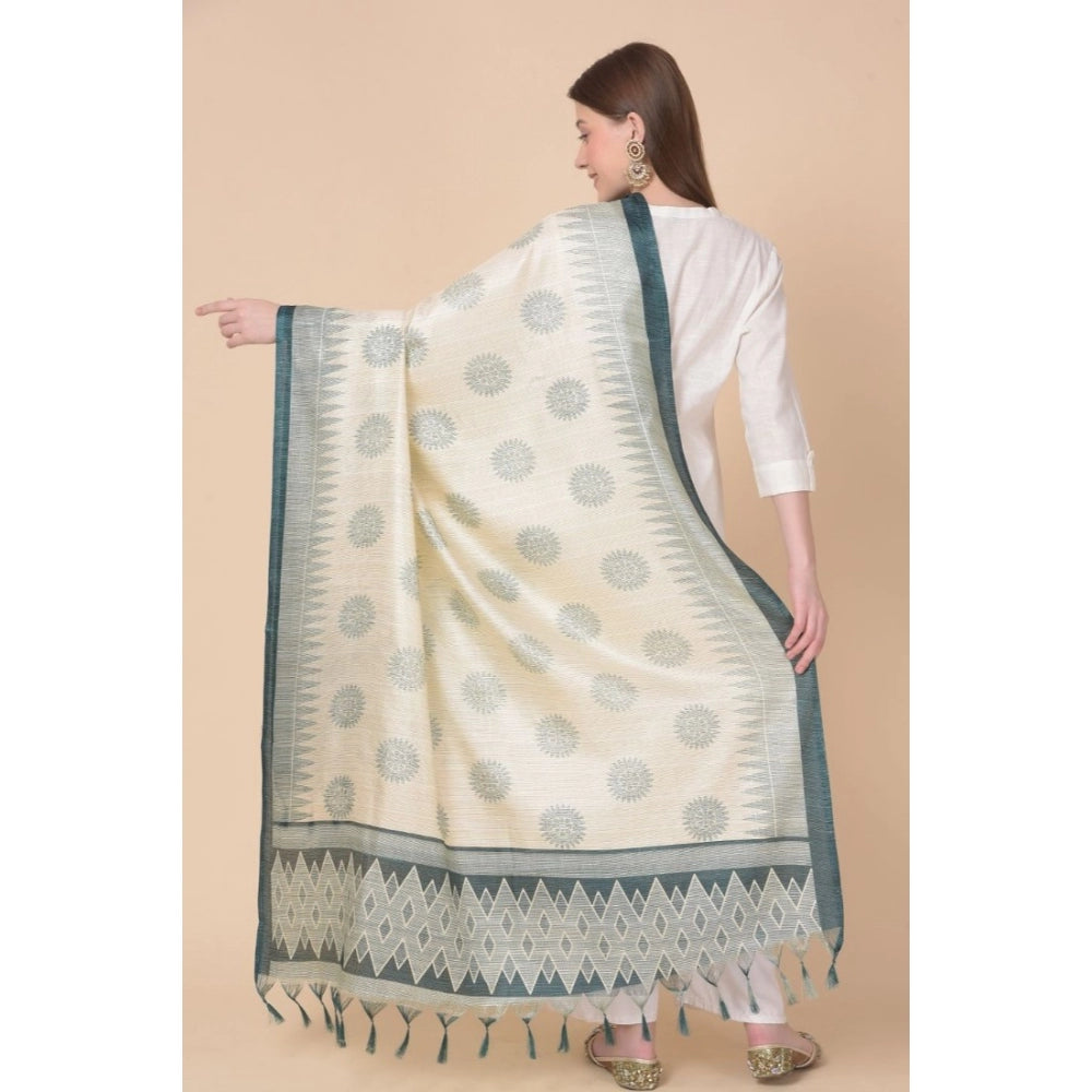 Wonderful Women's Art Silk Printed Dupatta