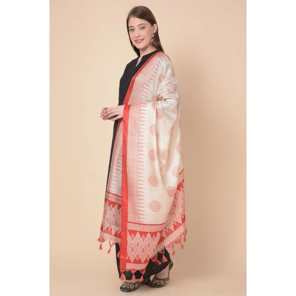 Graceful Women's Art Silk Printed Dupatta