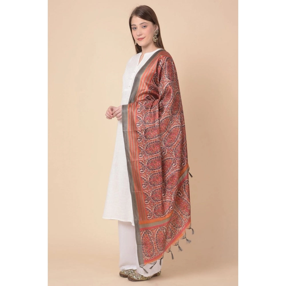 Trendy Women's Art Silk Printed Dupatta