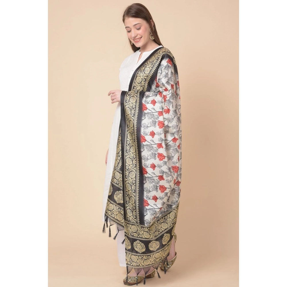 Classy Women's Art Silk Printed Dupatta