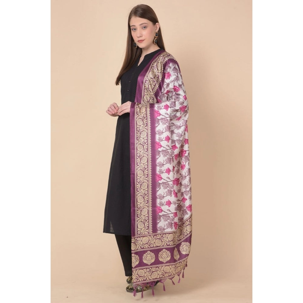 Trendy Women's Art Silk Printed Dupatta