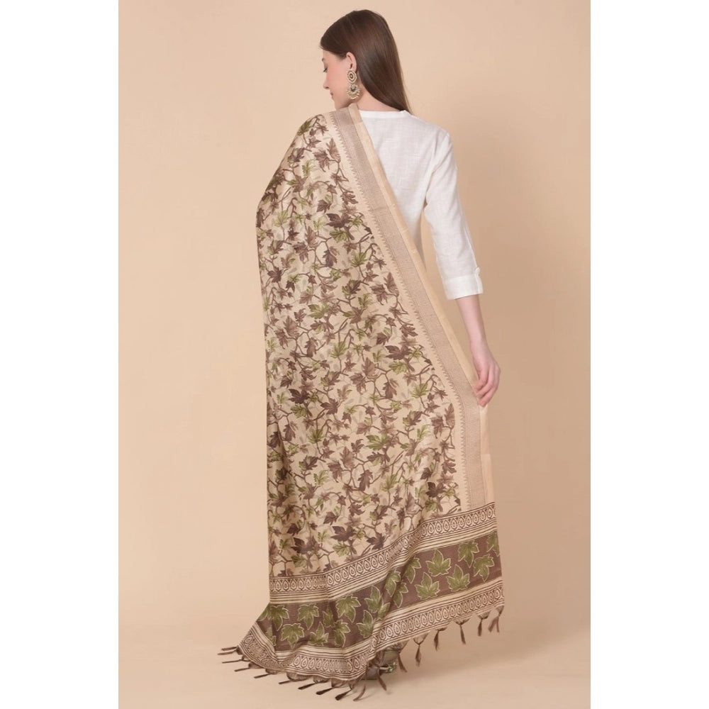 Wonderful Women's Art Silk Printed Dupatta