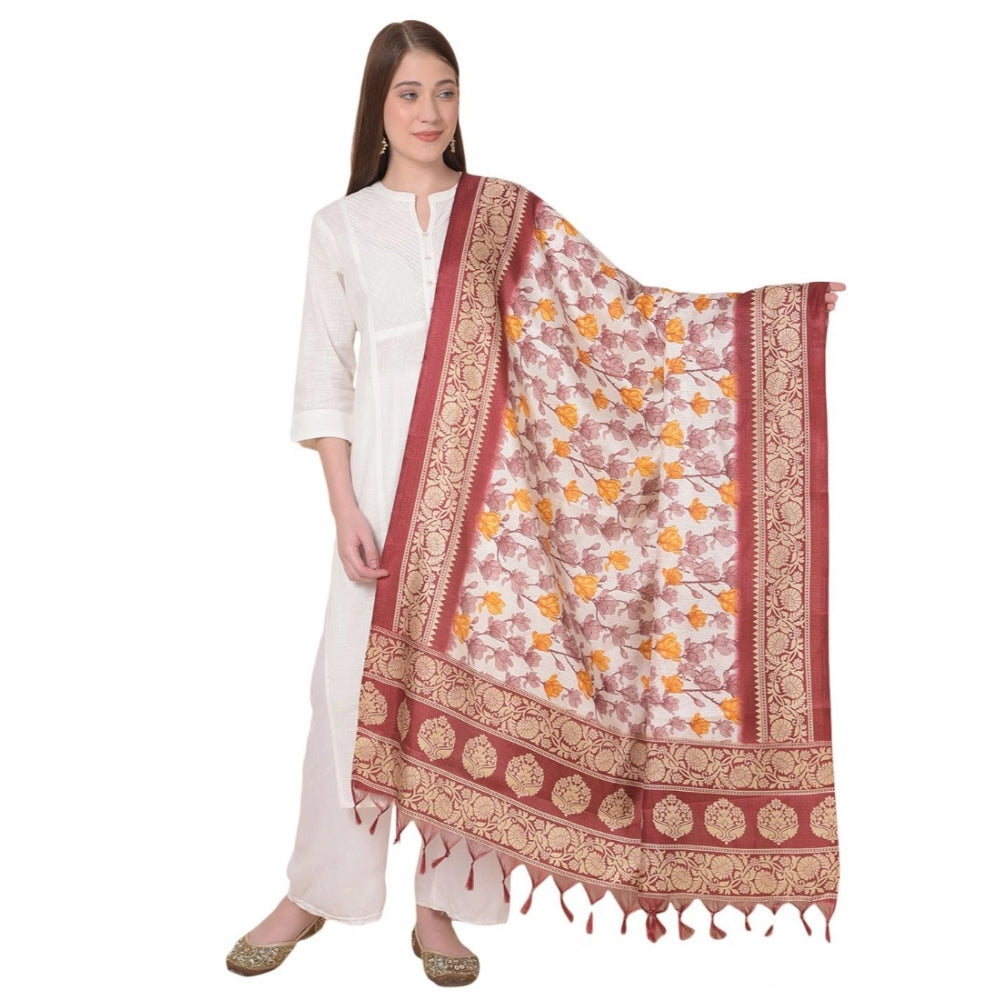 Trendy Women's Art Silk Printed Dupatta