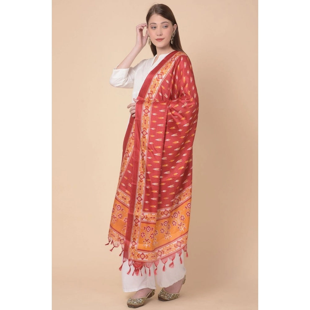 Graceful Women's Art Silk Printed Dupatta