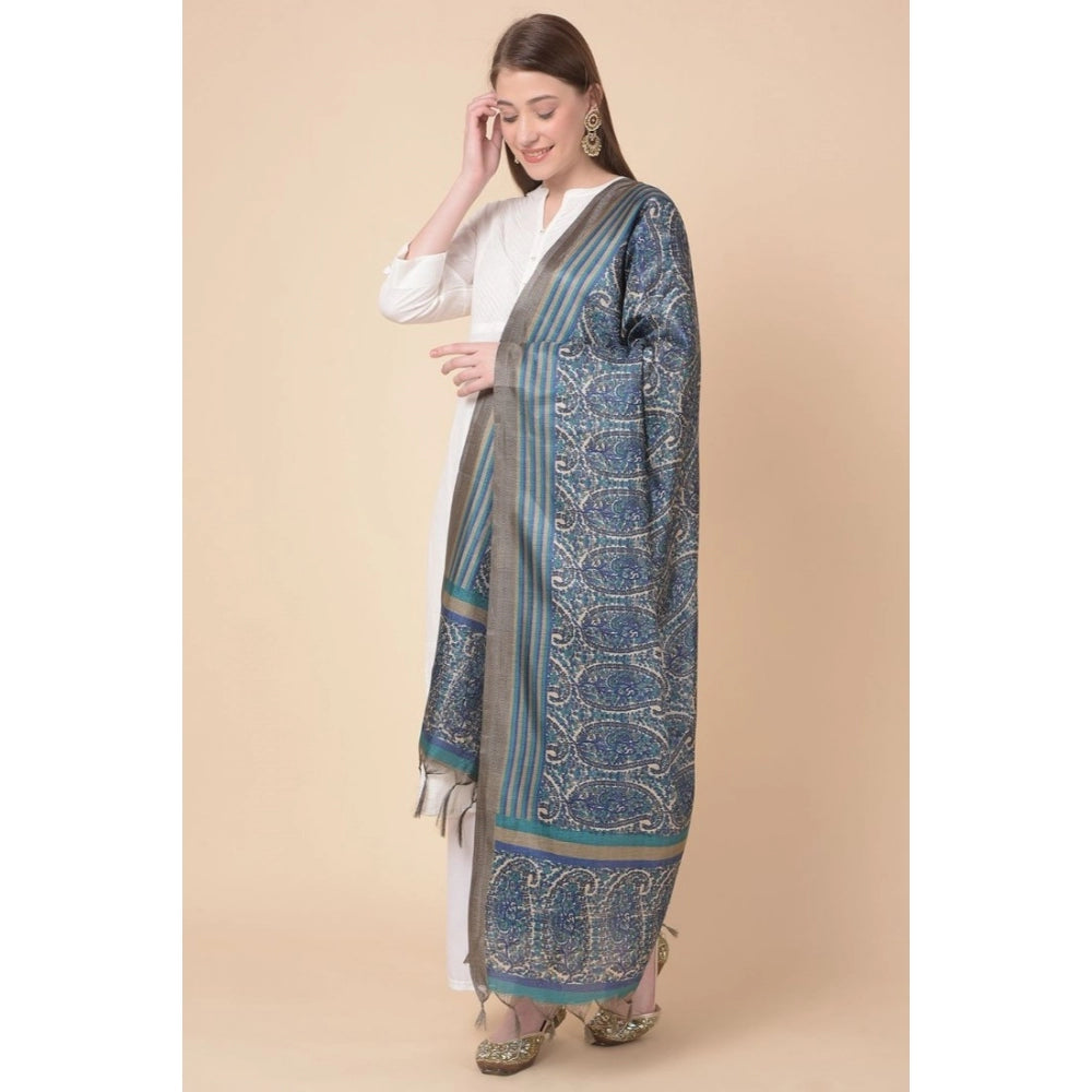 Classy Women's Art Silk Printed Dupatta