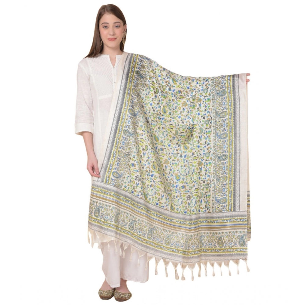 Wonderful Women's Art Silk Printed Dupatta