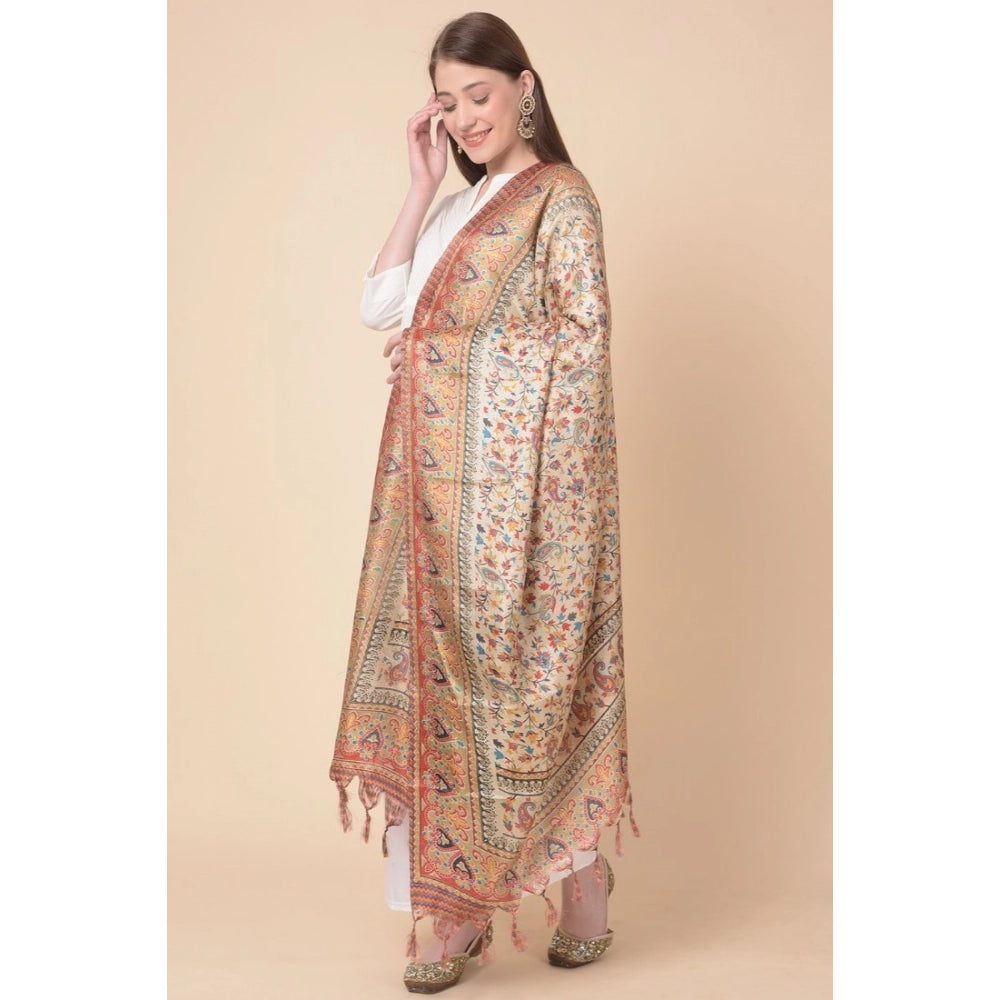 Wonderful Women's Art Silk Printed Dupatta