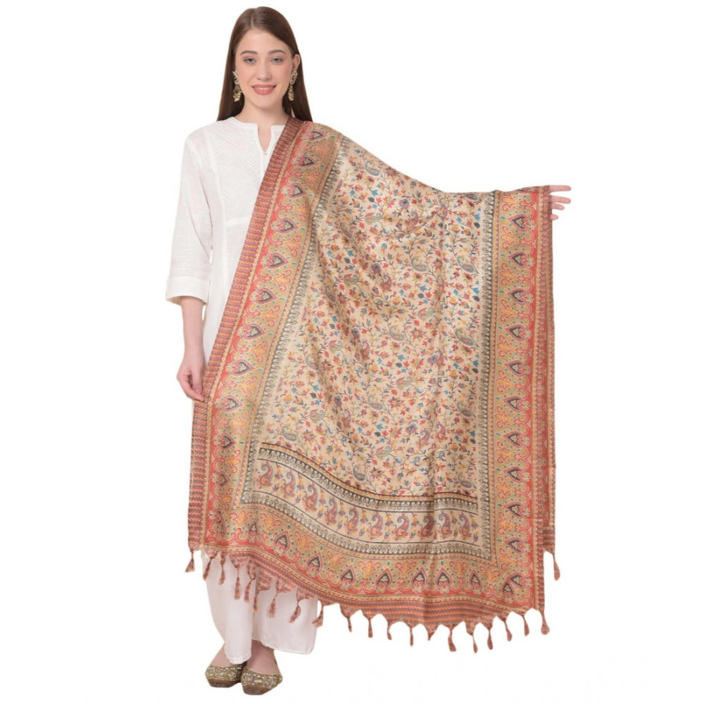 Wonderful Women's Art Silk Printed Dupatta